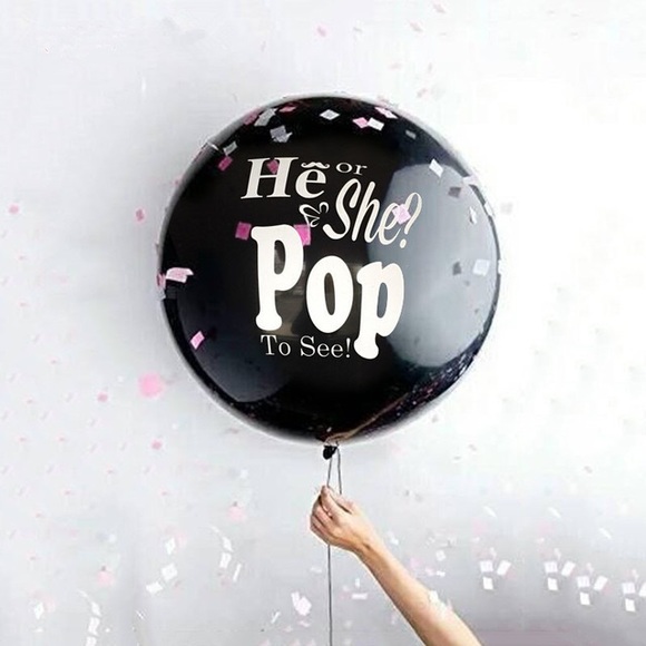 Gender Reveal Pop Ballon - Girl